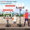 Adjustable Kids Basketball Goal Portable Outdoor Hoop 3.3 to 7 Feet
